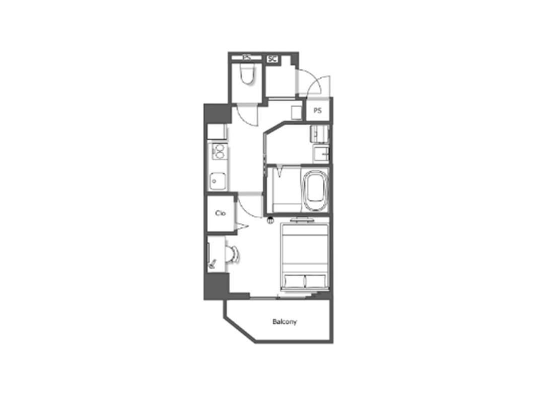 Crest Court Kagurazaka 公寓 東京都